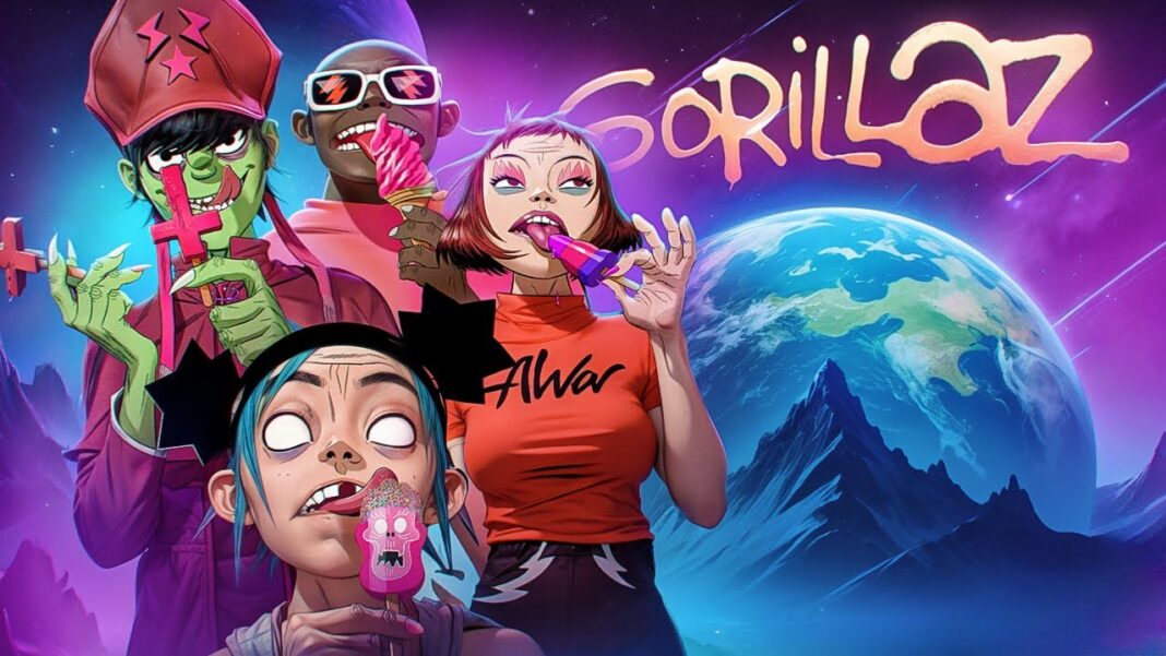 GORILLAZ – the INSANE Story of the NON-EXISTENT Group GORILLAZ