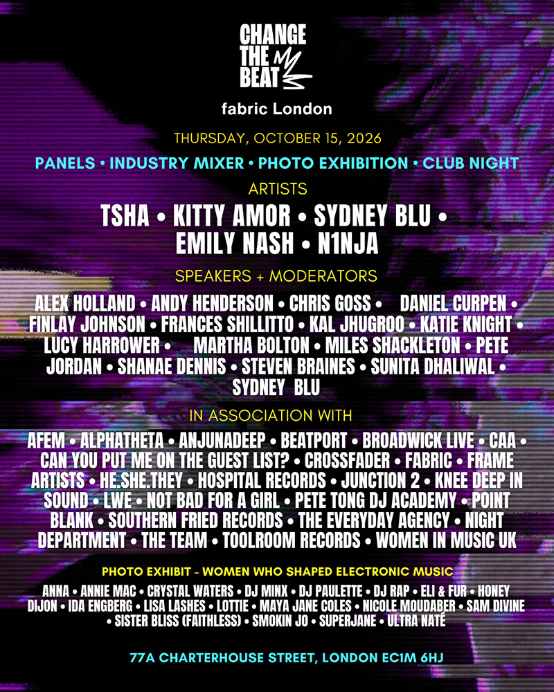 CTB LONDON full Lineup Poster crop